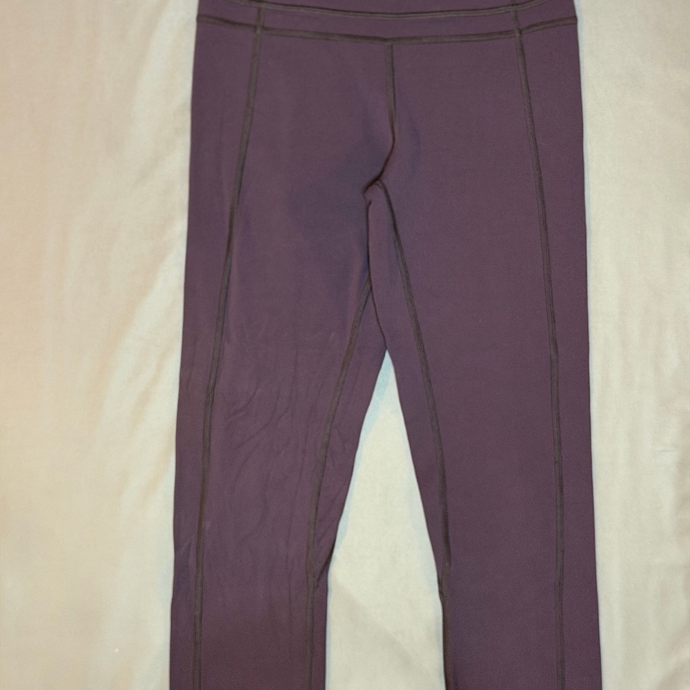 Lululemon size Purple Leggings used